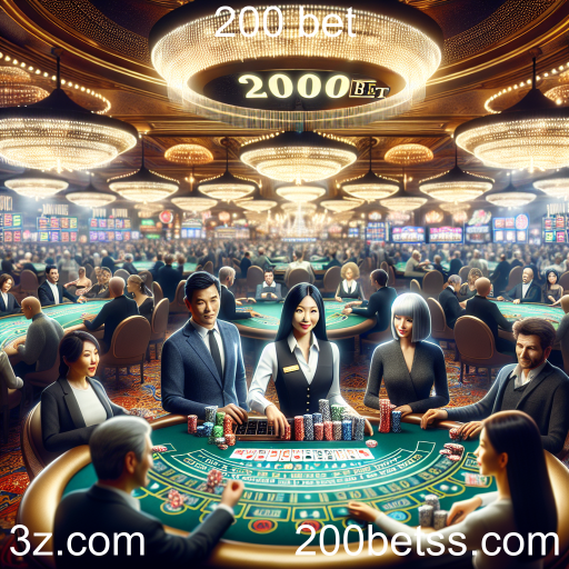 Descubra o Cassino Ao Vivo na 200 Bet