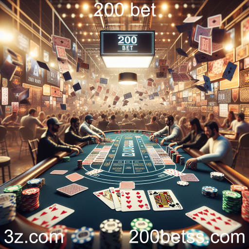 Descubra o Mundo do Pôquer na 200 Bet